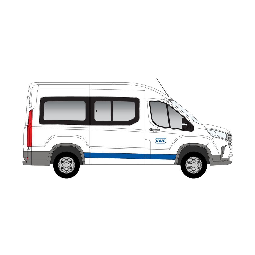 Maxus Deliver 9 2020-Current Right Driver Side Window MWB