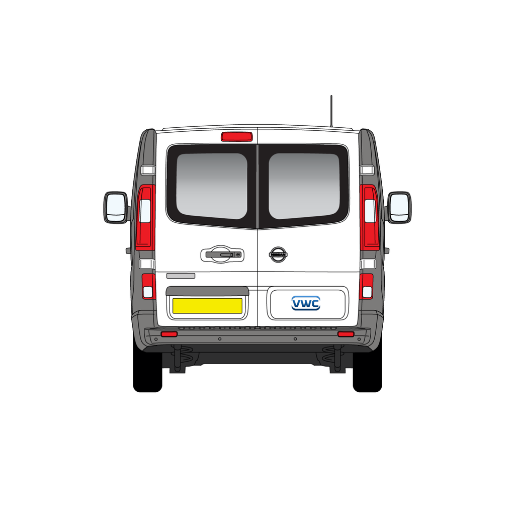 Nissan Primastar 2001-2014 Barn Doors
