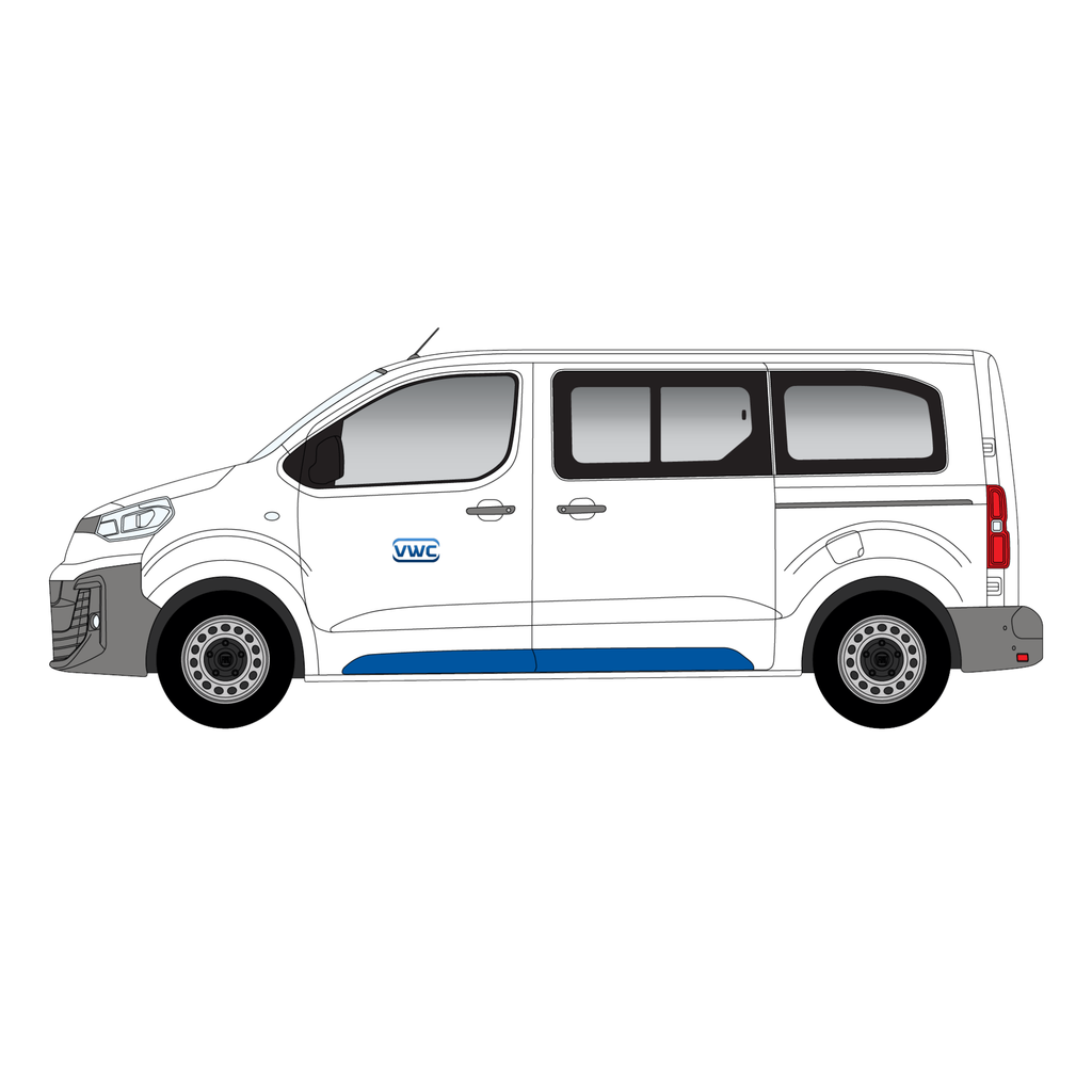 Fiat Scudo 2007-2016 Left Passenger Side Window SWB