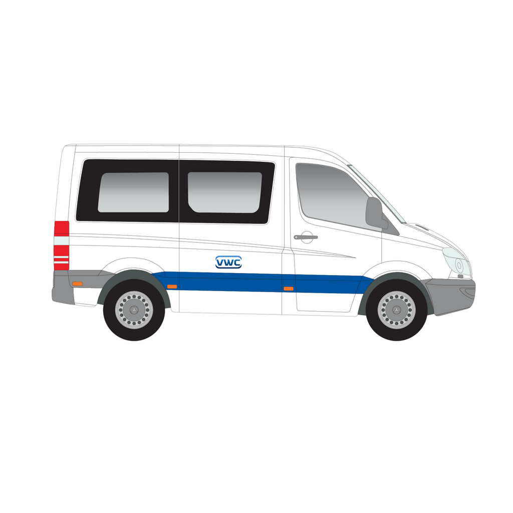 Mercedes Sprinter 1995-2006 Right Driver Side Window SWB