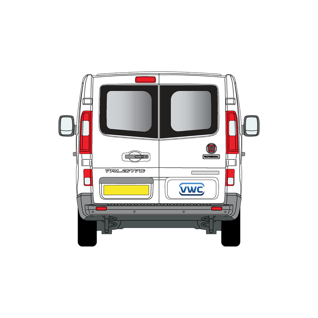 Fiat Talento 2014-Current Barn Doors