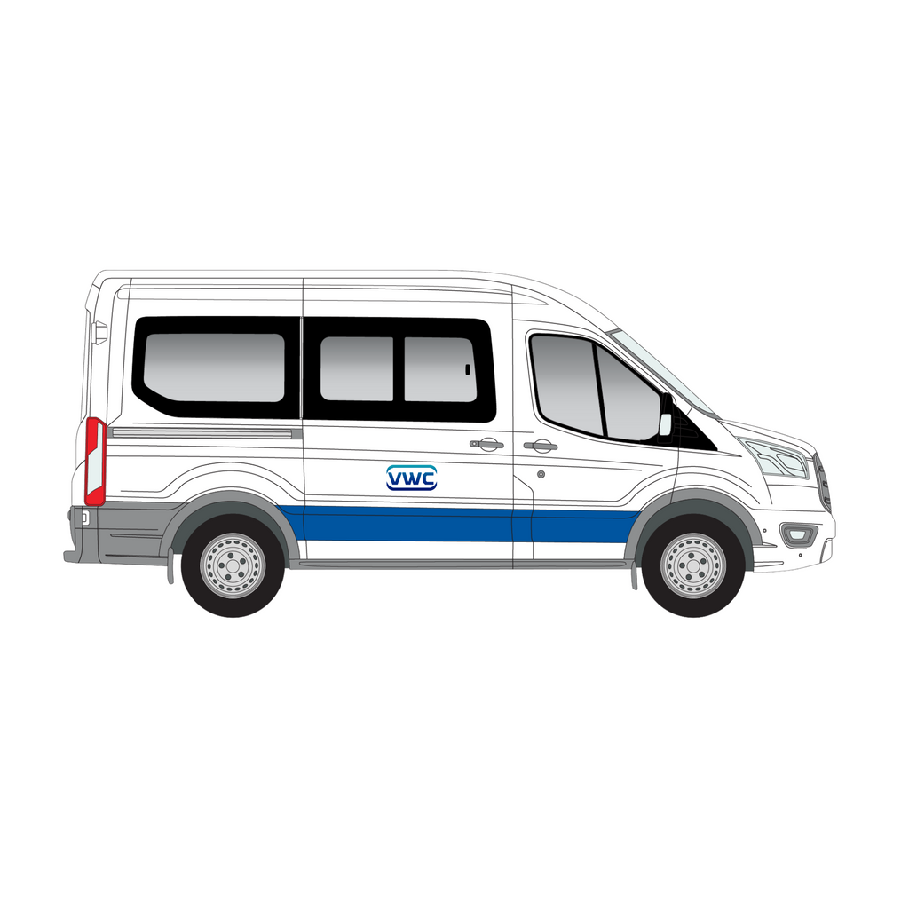 Ford Transit 2000-2014 Right Driver Side Window SWB