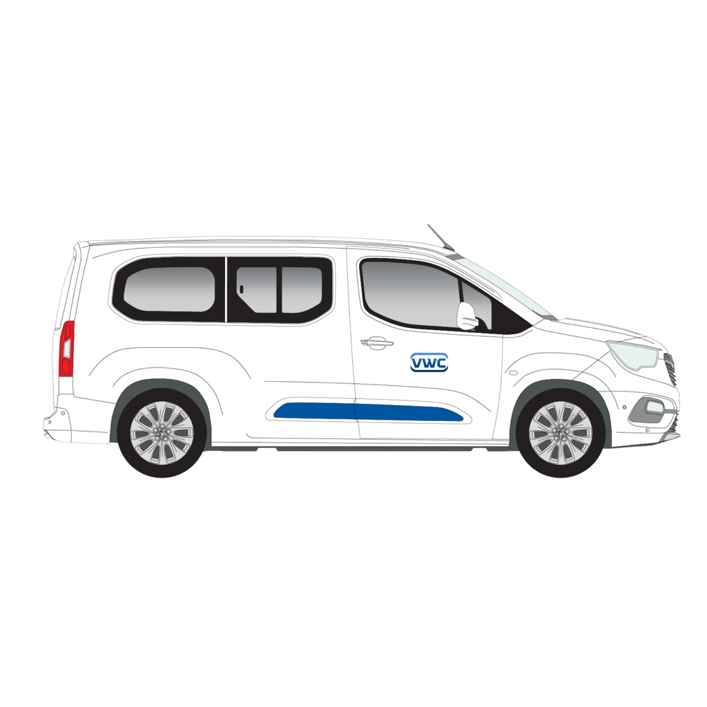 Vauxhall Combo 2018-Current Right Driver Side Window XLWB